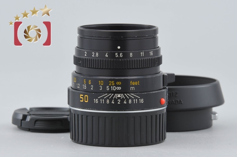 SUMMICRON-M 50mm f/2 第3世代 ブラック 70周年記念モデル