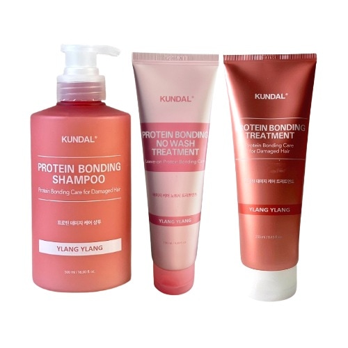 プロテイン ダメージケアセット3種（シャンプー500ml+トリートメント250ml+ノーウォッシュトリートメント130ml）