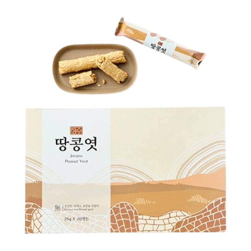 韓国伝統麦芽飴(飴)ピーナッツ飴25g×20pcs k-food