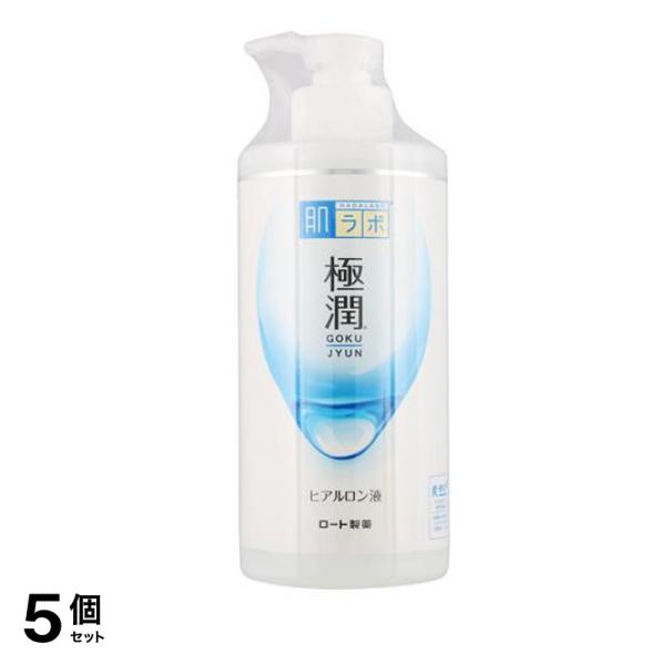 肌ラボ 極潤 ヒアルロン液 400mL (大容量ポンプタイプ) 5個セット