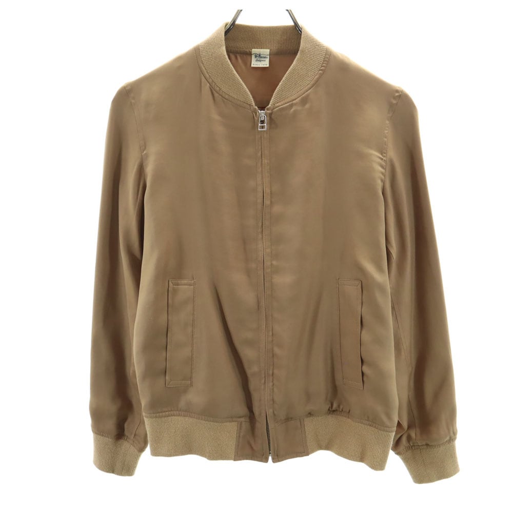 日本製 ブルゾン XS ベージュブラウン ジャケット レディース 6,067円