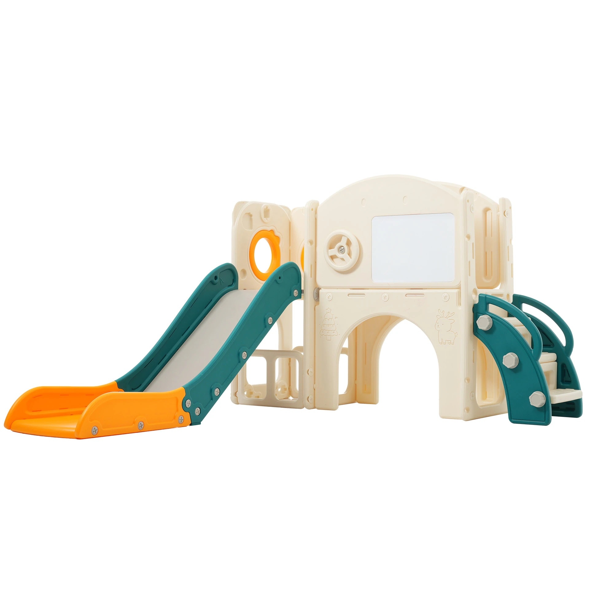 【国内発送Ｍ】1582滑り台 すべり台 遊具 1-5歳 室内 お絵かきボード 折りたたみ可能 組立簡単 室内遊具 大型遊具 すべりだい スウィング キッズパーク バスケットゴール 屋内 家庭用 キッズ 9,091円