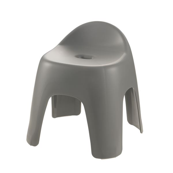 [2個セット] リッチェル ハユール 腰かけ TH 座面高さ約30cm グレー