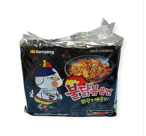 ブルダック炒め麺 袋麺 のバリエーション (5個) (オリジナル) 140g x5