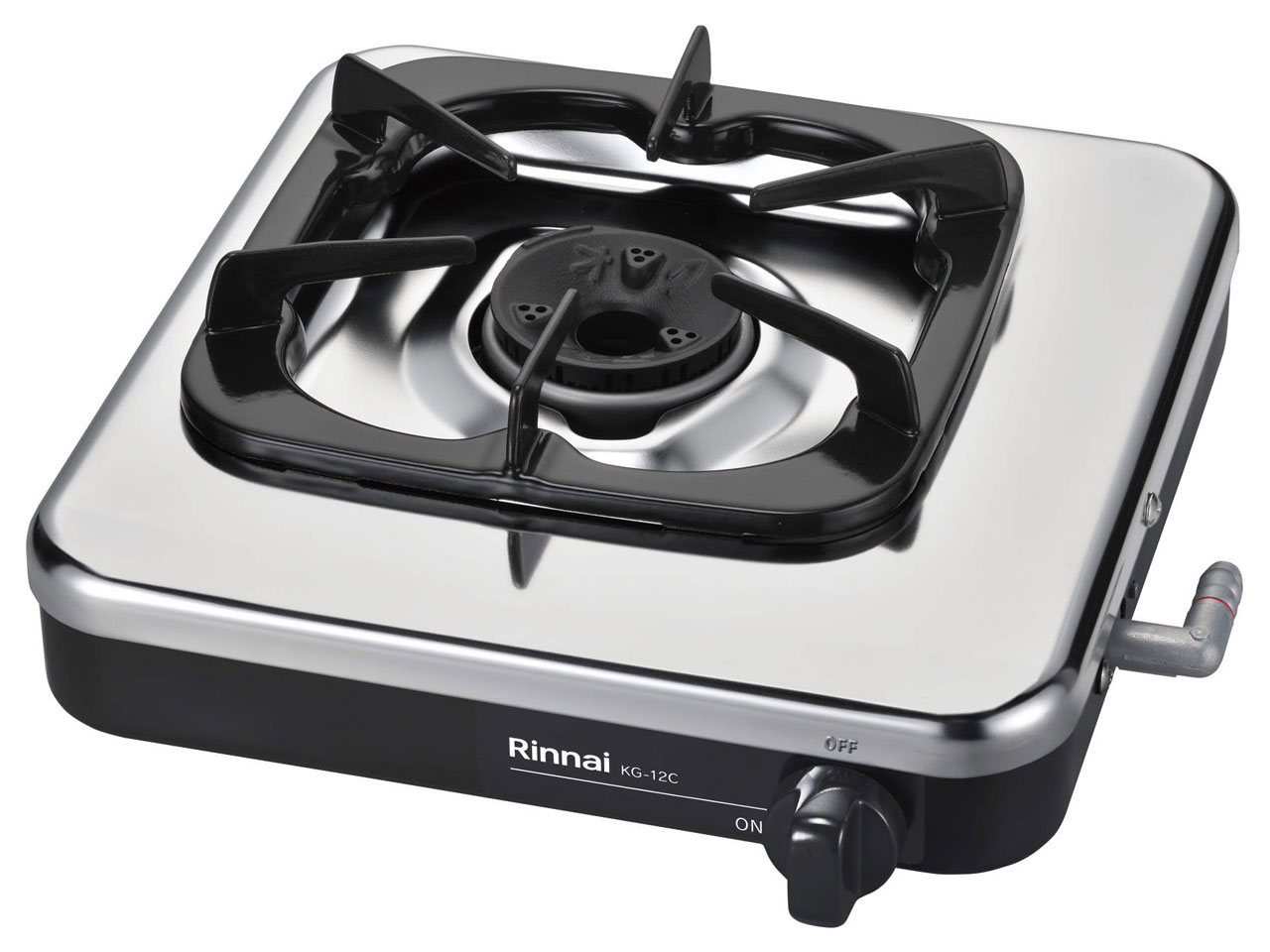 KG-12C-LP　 プロパンガス ガステーブル料理 乾電池不要　 圧電点火式 キッチン 自宅　バーナー　立ち消え安全装置付