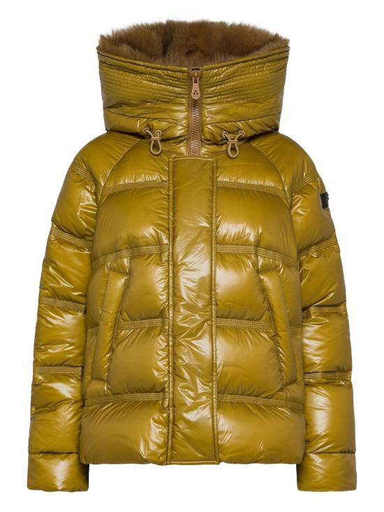 PEUTEREY Women Bubble Jackets PED512301181752 826 Ochre