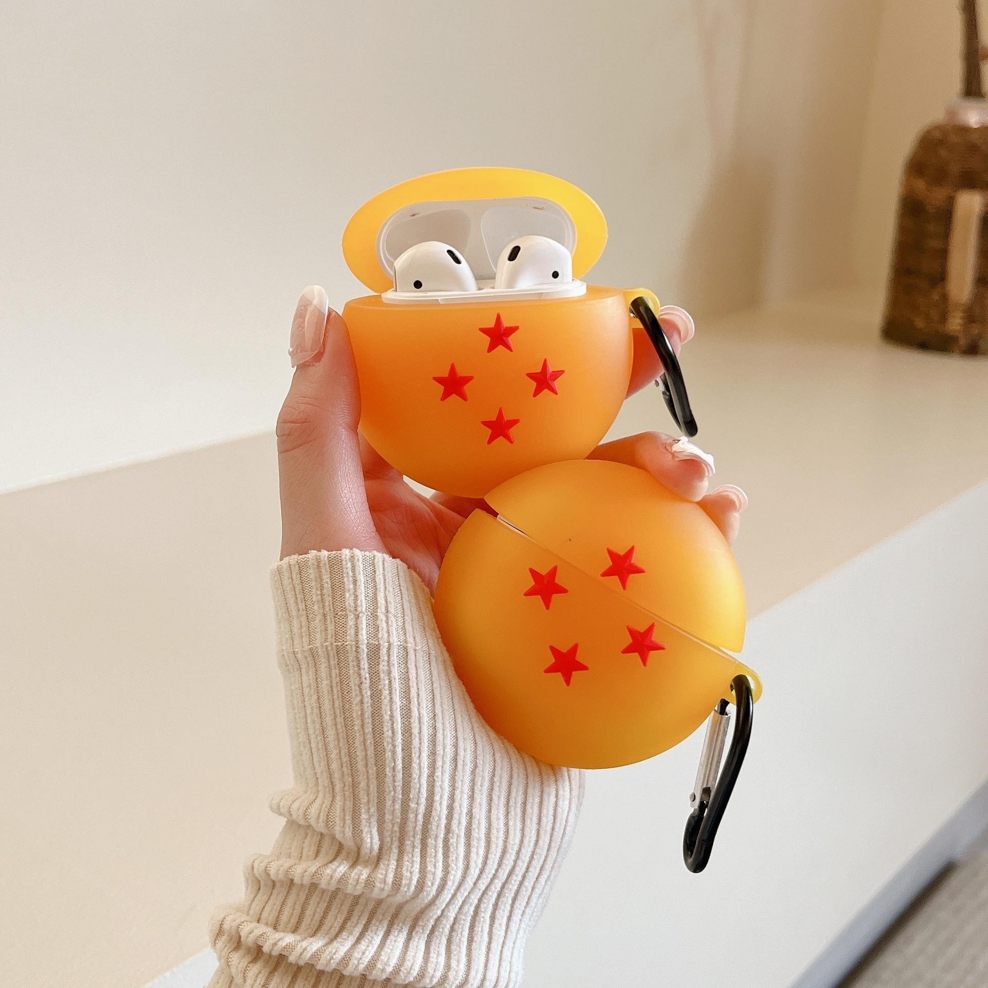 【20点セット】【送料無料】ドラゴンボールairpods proアップル23世代ワイヤレスBluetoothイヤホンケースカートゥーン4星保護カバー適用