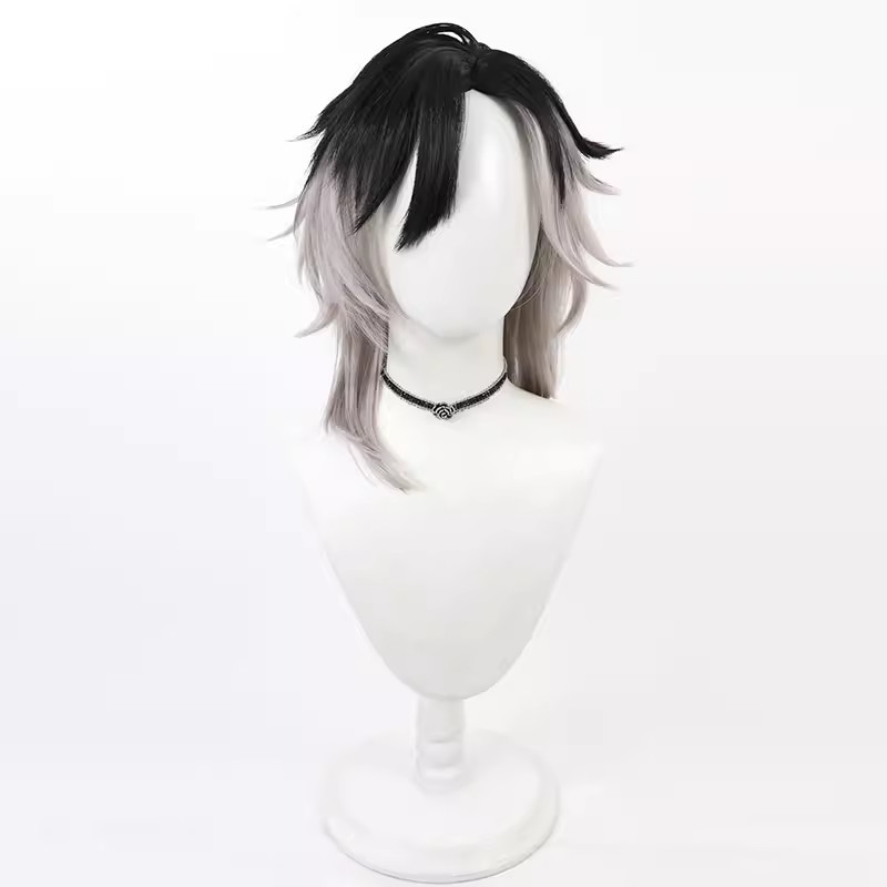 刀剣乱舞　コスプレ 実休光忠　　コスプレウィッグ