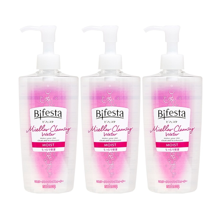 [2+1]ビフェスタミセラクレンジングウォーターモイスト純粋な低刺激保湿クレンジング400ml