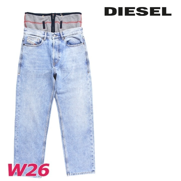 ジーンズ デニム パンツ レディース 2010-FS2 バックエンボスロゴ ルーズフィット die-m-p-f4-76k