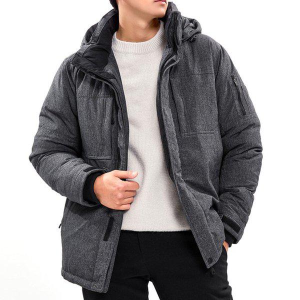 Hスタイル(KH)JK850Wノルディックヘビーパディングジャケット 冬 男女共用 パディングジャンパー パディング ウェルロン アウター 防寒 S~4XL