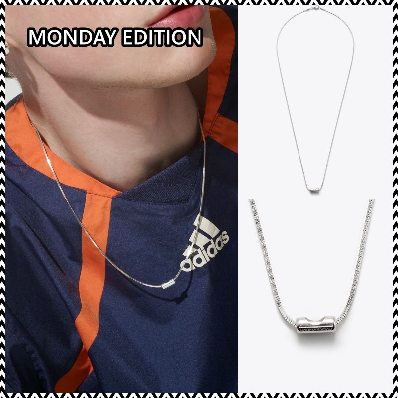 MONDAY EDITION 1.2 SQUARE CHAIN NEKCLACE