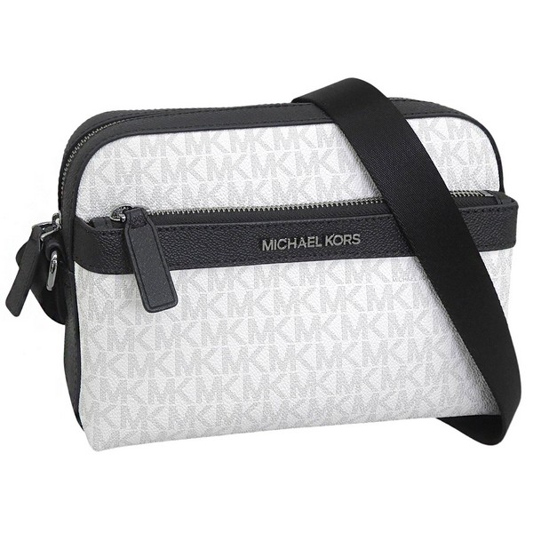 マイケルコース バッグ メンズ ショルダーバッグ アウトレット ホワイト 37F2LCOC5B-535 MICHAEL KORS
