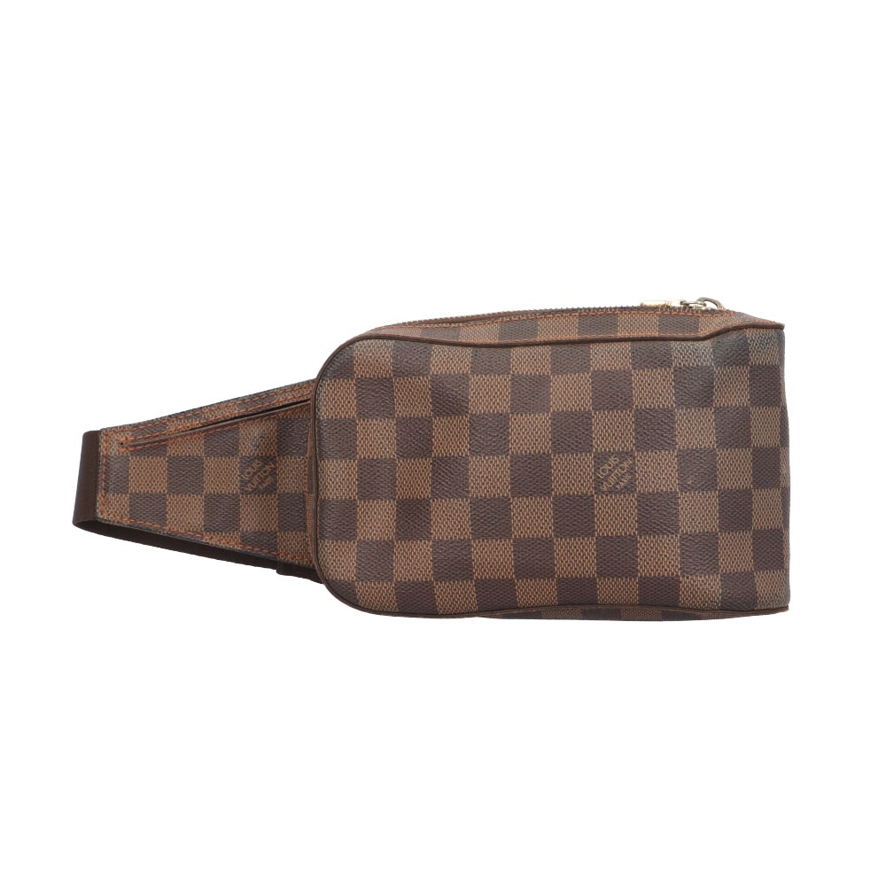 ルイヴィトン ジェロニモス ダミエ ボディバッグ ダミエキャンバス N51994 ブラウン LOUIS VUITTON 中古