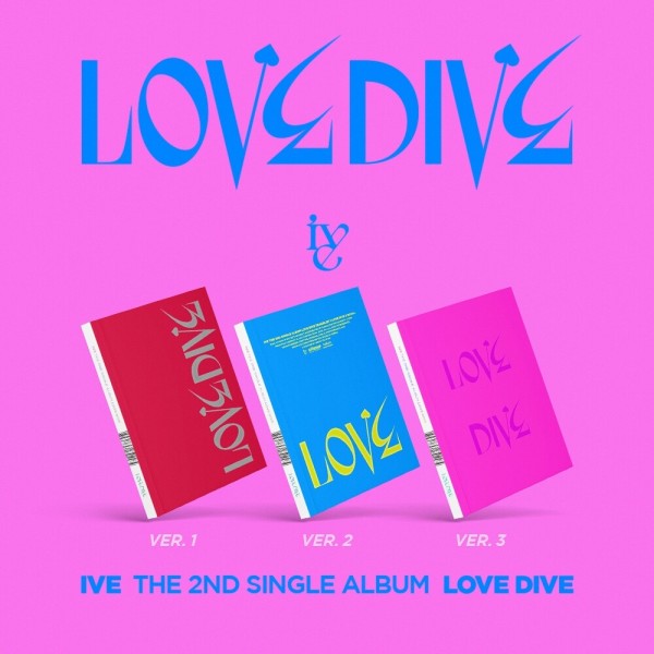 [STRASHIP公式/3種セット] IVE シングル2集 LOVE DIVE　アイヴ