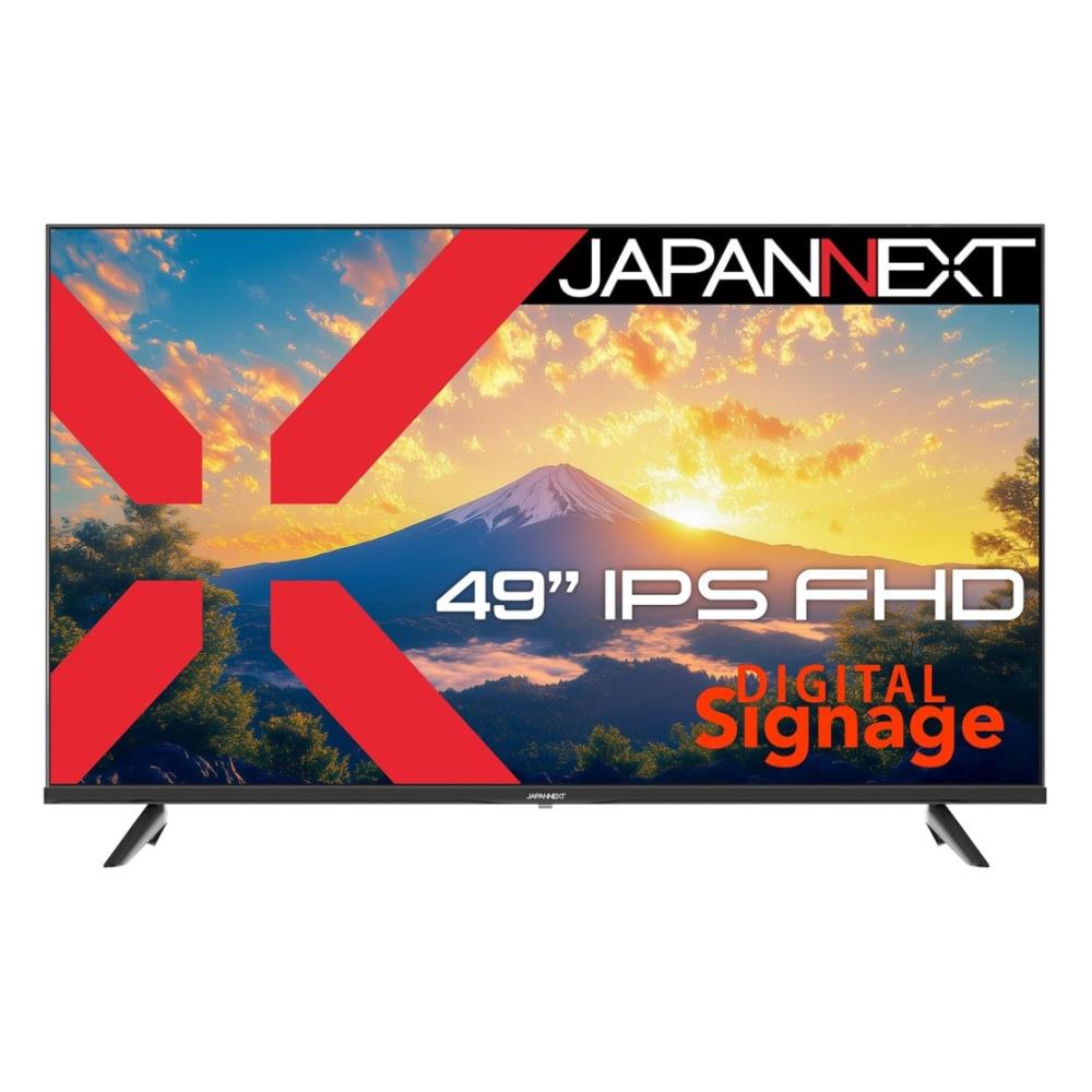 ジャパンネクスト [JN-IPS49F-U] 49インチ ワイド液晶ディスプレイ(1920x1080/IPS/HDMIx3/USBx2/VGA/スピーカー/半光沢/2年保証)