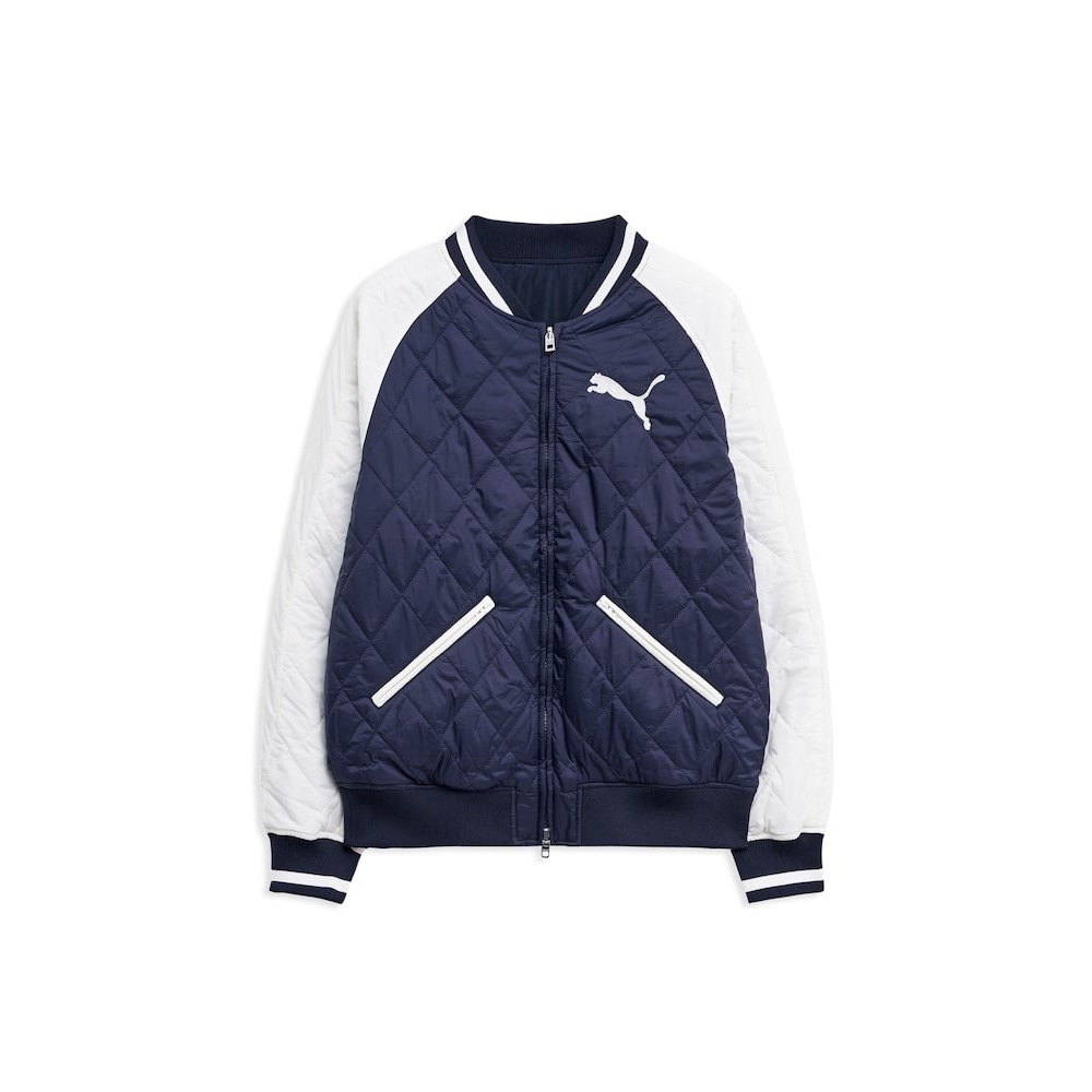 PUMA Uni T7 リバーシブルパッド入りジャケット BrU T7 REV パッド付き JKT (94090802) QMX94090802
