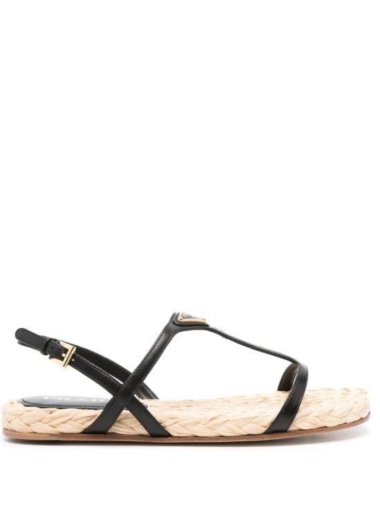 PRADA Women Sandals 1X451NF020038 F0002 NERO