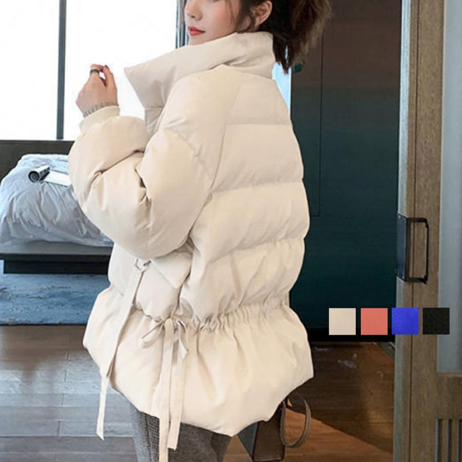 ジャケット フェイクダウン レディース