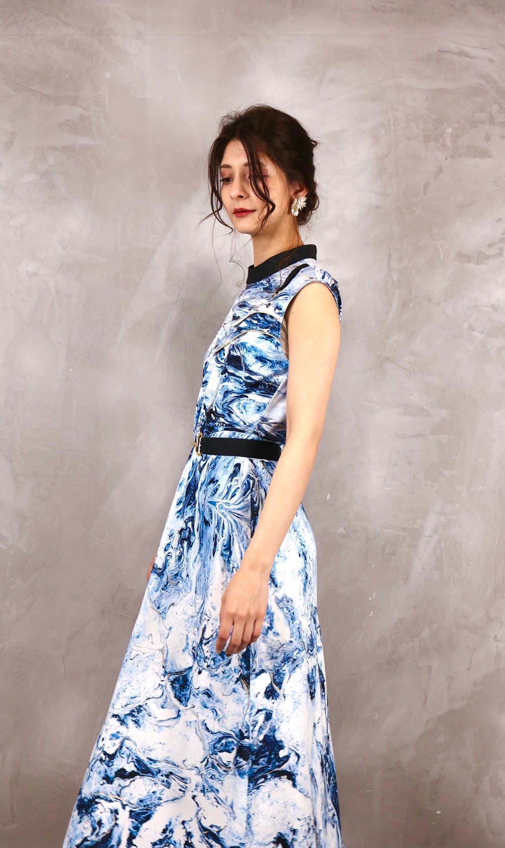 マーブル柄ワンピース 11,899円