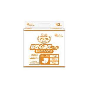 (まとめ) 大王製紙 昼安心通気パッド 多いワイドロング 42枚 1パック (×5セット)