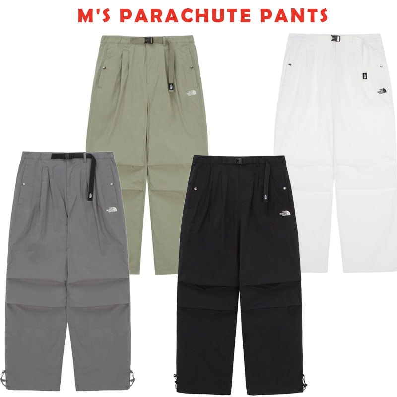 韓国正規品保証 関税負担なしNP6NR09A MS PARACHUTE PANTSデイリー 基本 着装 男子 女子 人気 韓国 ファッション 男女共用 アウトドア