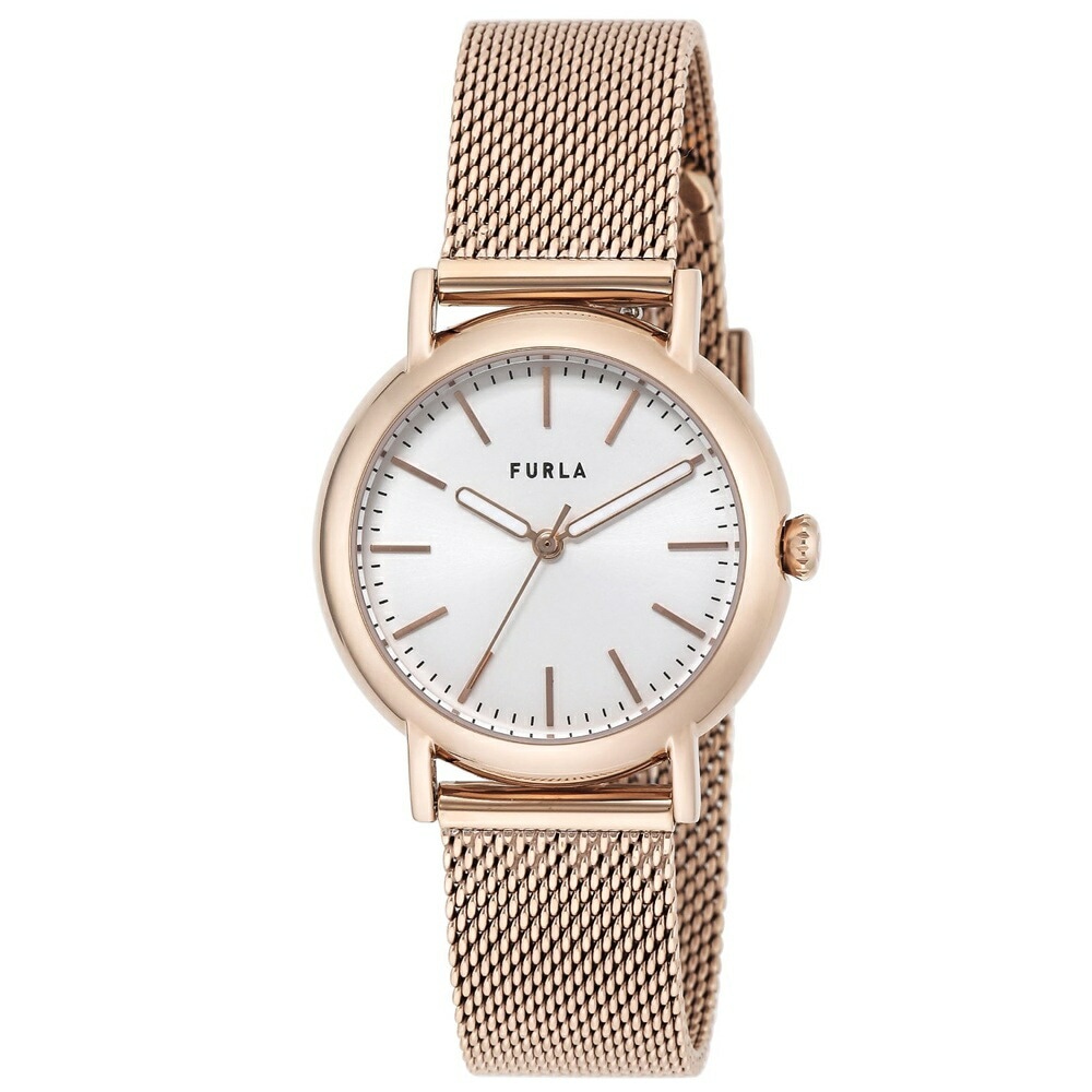 フルラ 腕時計 レディース ブランド ゴールド ステンレス ブレスレット イージーシェイプ シルバー文字盤 時計 小さい シンプル かわいい おしゃれ 大人 女性 母 妻 彼女 お祝い 時計 記念日