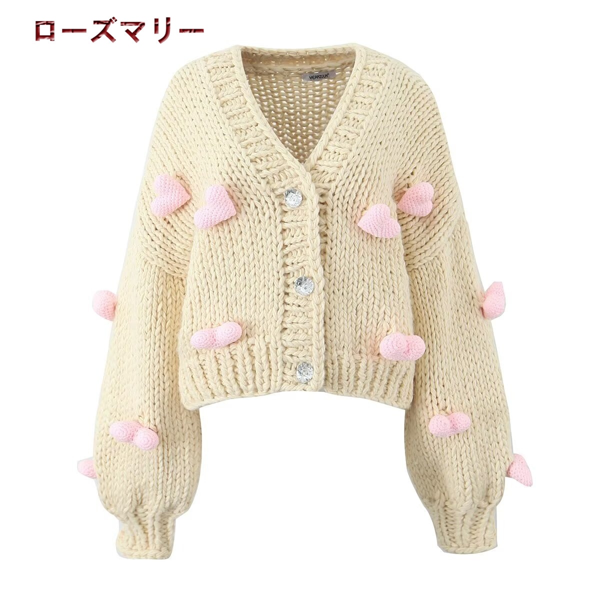 欧米風2024.09.11 秋冬 新作 カジュアルニットの手作りセーター ニットカーディガン セーターコート 2409077