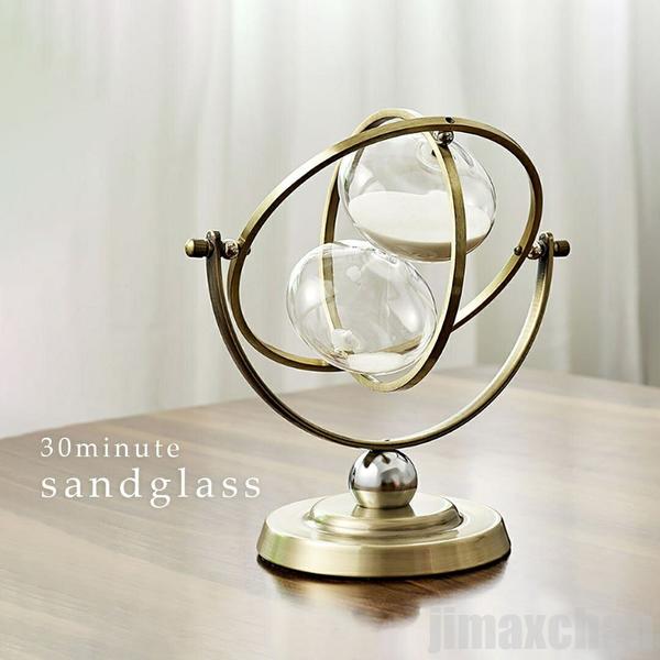 売れ 砂時計 回転 30分 インテリア サンド タイマー アンティーク デザイン オブジェ インテリア雑貨 おしゃれ 置き物 置物 大人 クラシック レトロ オブジェクト モダン