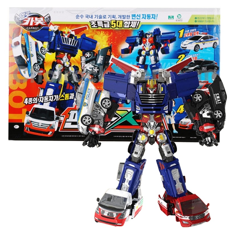 ハローカーボットペンタストーム5単体変身自動車ロボット