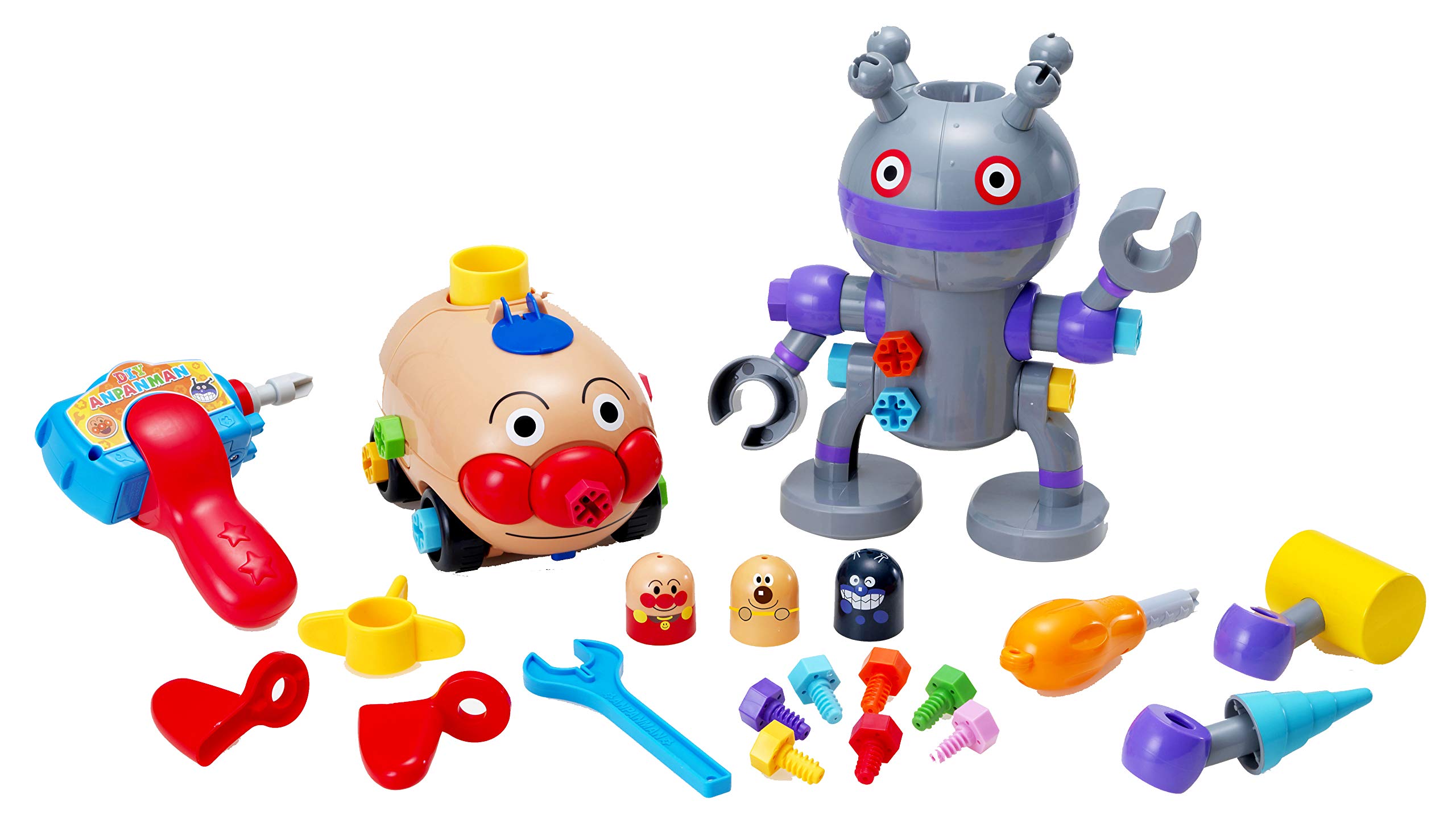 アンパンマン くみたてDIY ノーズパンチでたいけつだ ねじねじアンパンマンごうとねじねじだだんだんDX 9,339円