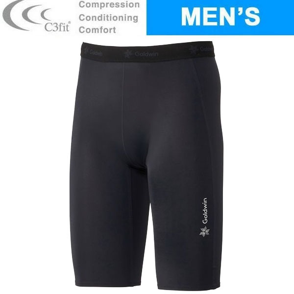 C3fit シースリーフィット CMPS HALF TIGHTS GC04366 コンプレッションハーフタイツ メンズ