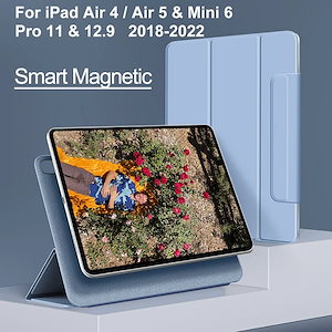 iPad Air 5 ケース 2022 新しい iPad Pro 12.9 ケース 2021 スマート磁気 Funda iPad Pro 11 ケース ミニ 6 ケース用ペンケース