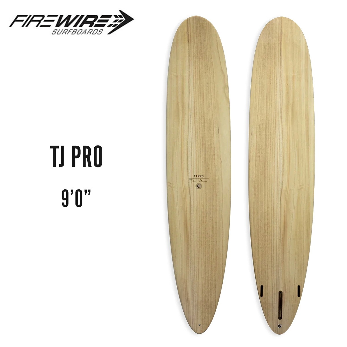 ファイヤーワイヤー サーフボード ロングボード TJプロ FIREWIRE SURFBOARDS TJ PRO 9ft0in ダン・マン テイラー・ジェンセン コラボ 木目 エコボード 116,000円