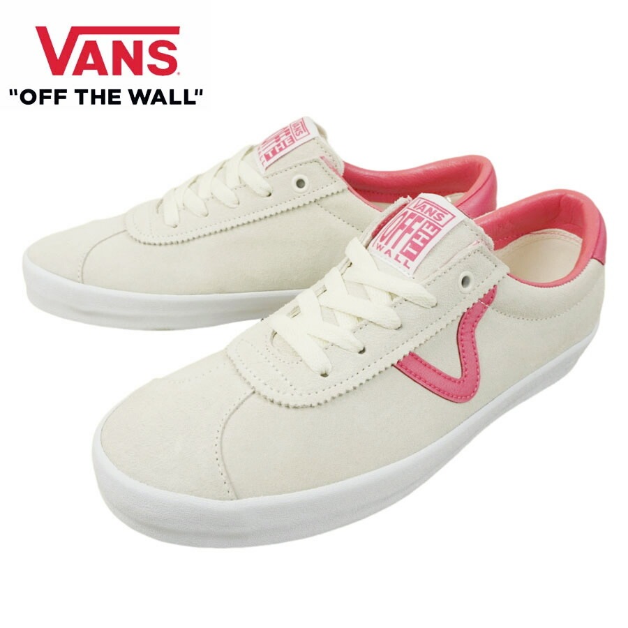 VANS スニーカーVANS ヴァンズ バンズ【箱なし】SPORT LOW スポーツ ローCARAMELLA PINK カラメッラ ピンク白 キナリ 8,791円