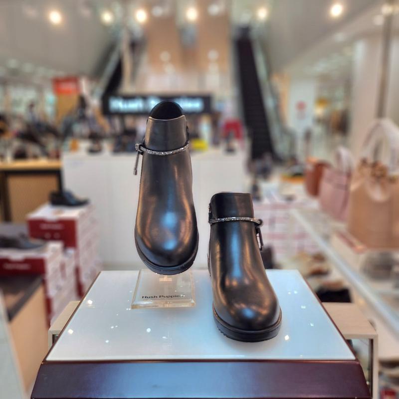 女性の足に優しい3cmコンフォートドレス起毛ジッパーアンクルブーツ3fr604-c