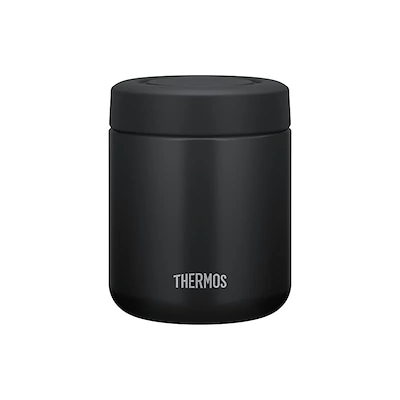 他サイト： サーモス 真空断熱スープジャー 300ml ブラック スタンダードモデル 保温保冷 お手入れ簡単 口当たりがやさしい丸口設計 JBR-301 Bの商品画像