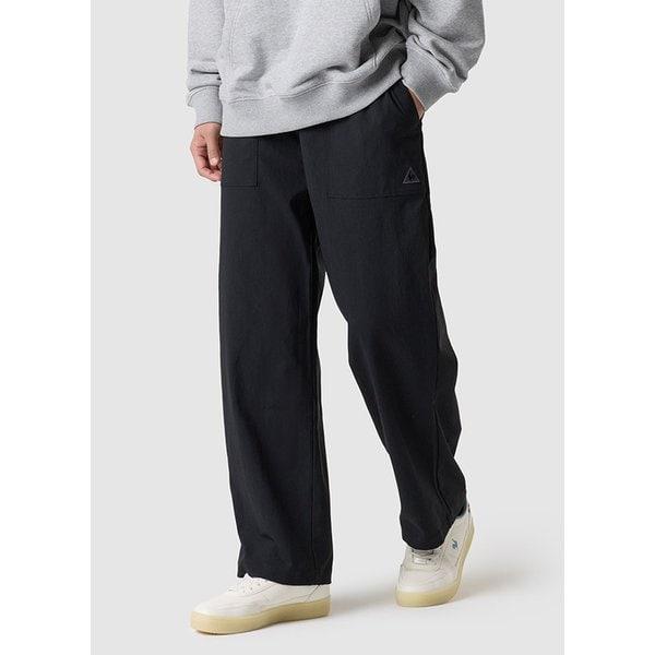 [] ユニ ストレート パンツ BLK / QR123LPT11 / 男女共用パンツ