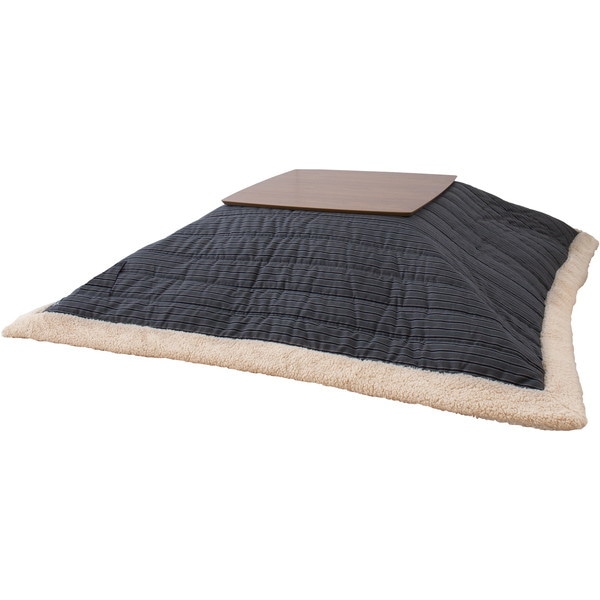 KK-139GY グレー 薄掛けコタツ布団 正方形 メーカー直送