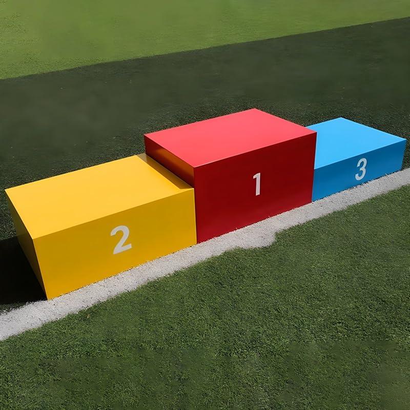 表彰台 ステージ 順位台 お立ち台 順位 運動会 体育祭 コンパクト 体育用品 学校備品 学校 運動場 水泳 トラック競技 体育大会 競技大会 順番 公民館 運動 競技