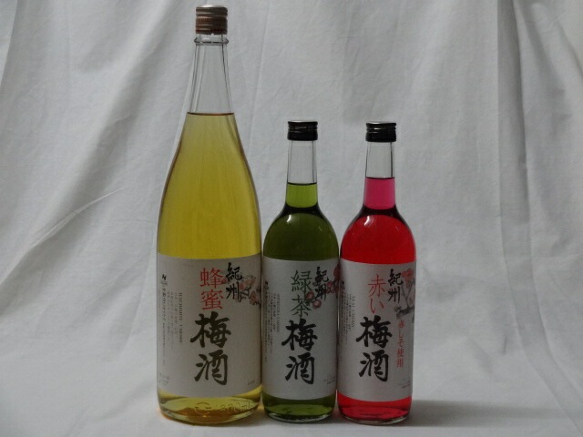 ベストセラー こんな梅酒福袋が欲しかったぁ 3本セット(中野BC 蜂蜜梅酒 1800ml＋ 赤い梅酒) 緑茶梅酒 セット -  flaviogimenis.com.br