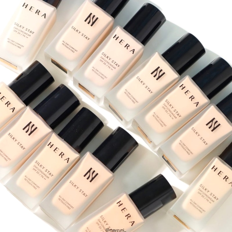 [正規品] シルキーステイ24hourロングウェアファンデーション 30g SPF20/PA++ ベースメイクアップ 雑踏毛穴カバー 韓国コスメ 人気商品 SET