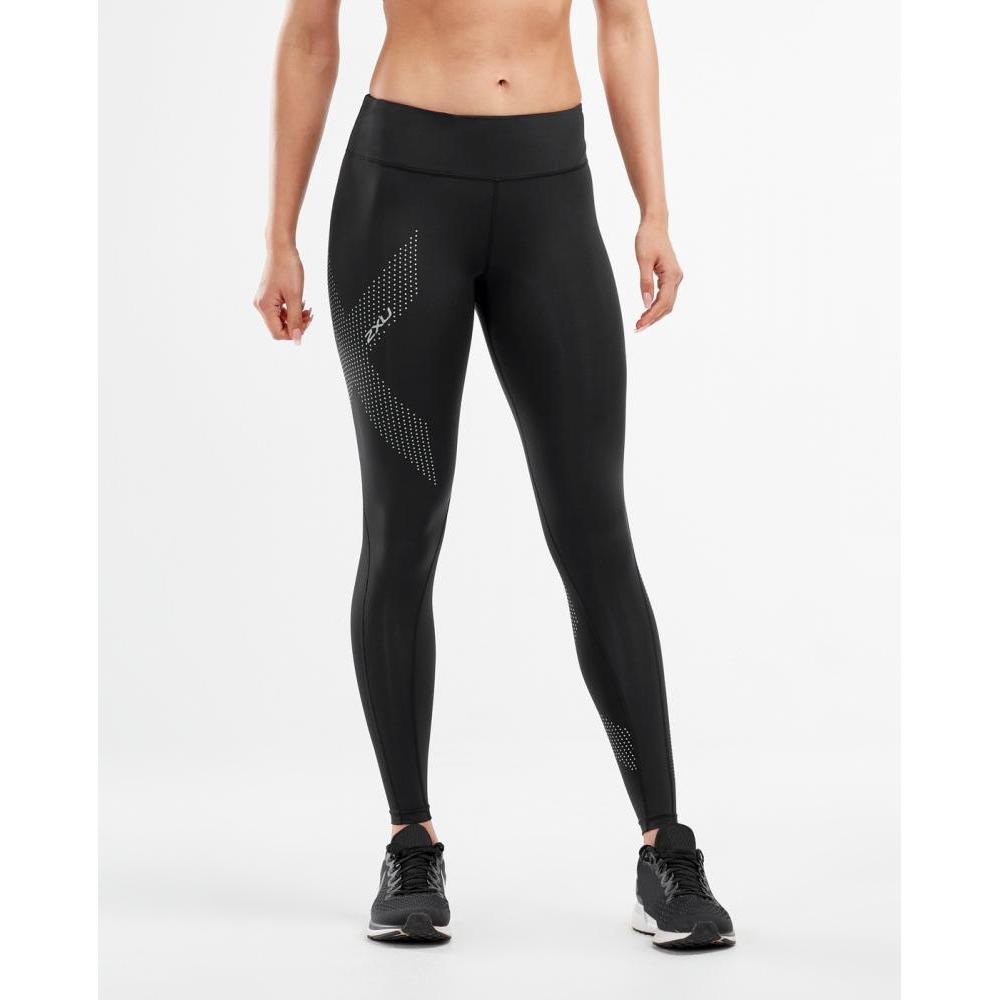 2XU ツータイムズユー Mid-Rise Compression Tight レディース WA2864B-BLK-DRF