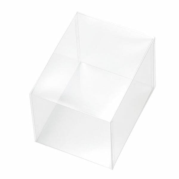 （まとめ買い）シモジマ HEIKO 箱 PETクリアケース 100x130x100 1個 内寸100x130x高100mm ギフトボックス 006854118 [x3セット]