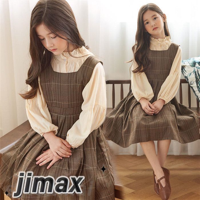 入学スーツ 子供服 サロペット セットアップ 女の子 キッズ 長袖 ブラウス 2点セット 子供 入園式 卒業式 ワンピース サスペンダースカート 発表会 プリーツ 入学式 卒業式 こどもの日 ドレス