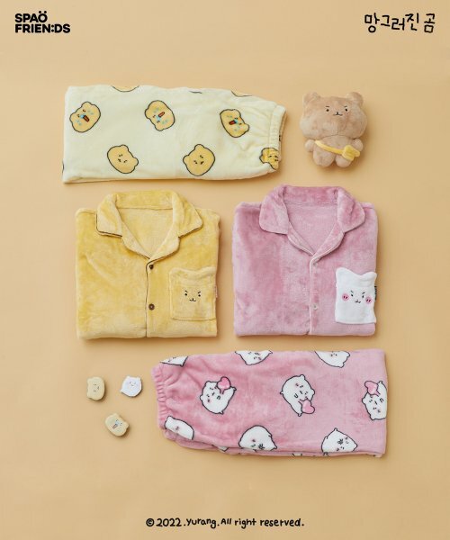 Qoo10] スパオ 【正規品】韓国パジャマ S-XL カップ : バッグ・雑貨