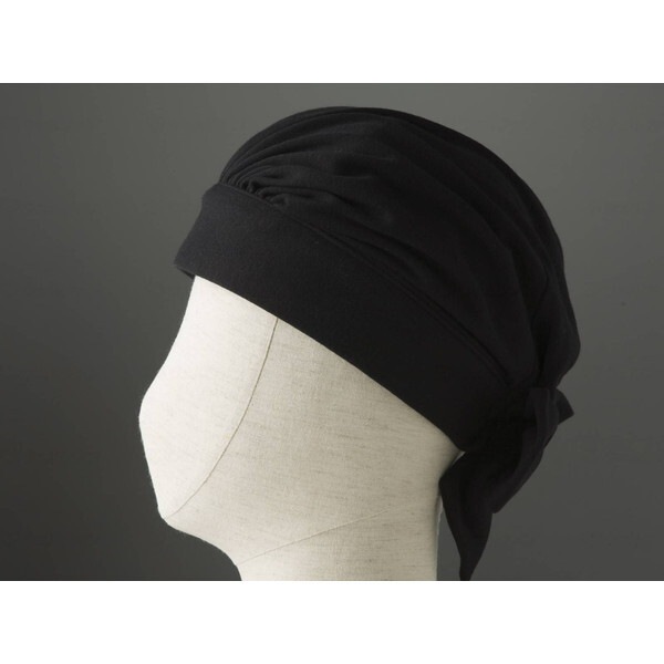 特殊衣料 abonetホーム ターバンN ブラック 56～58 メーカー直送