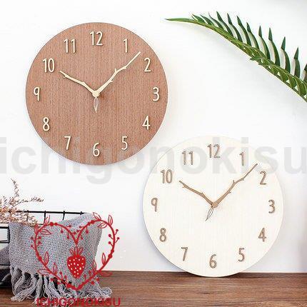 12月の新品おすすめ掛け時計 壁掛け時計 おしゃれ 北欧 静音 木製 木 連続秒針 シンプル デジタル 非電波 見やすい 時計 リビング 部屋 インテリア 新築祝い