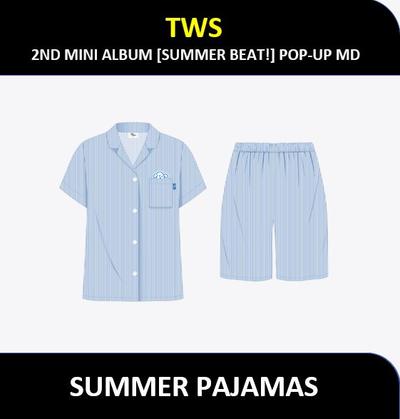 【公式MD】 TWS - (01 SUMMER PAJAMAS) / 2ND MINI ALBUM [SUMMER BEAT!] POP-UP MD