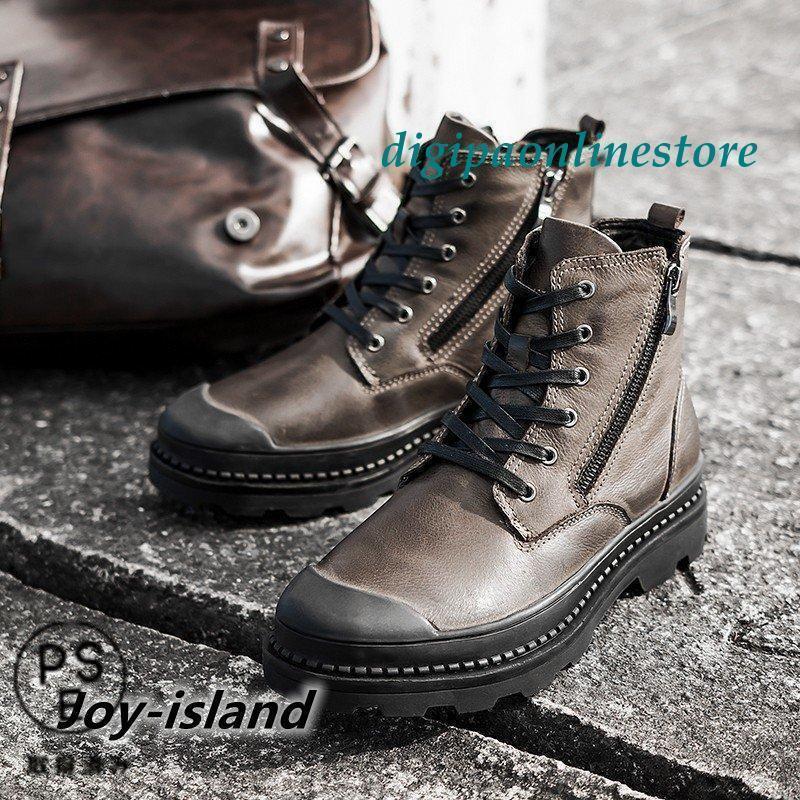 【限定SALE】レーシングブーツ 牛革防水 バイク用ブーツ メンズ オートバイ用 四節可能 厚底 通勤通学 ツーリングシューズ バイク用品 シューズ ブーツ 靴 防滑 耐磨